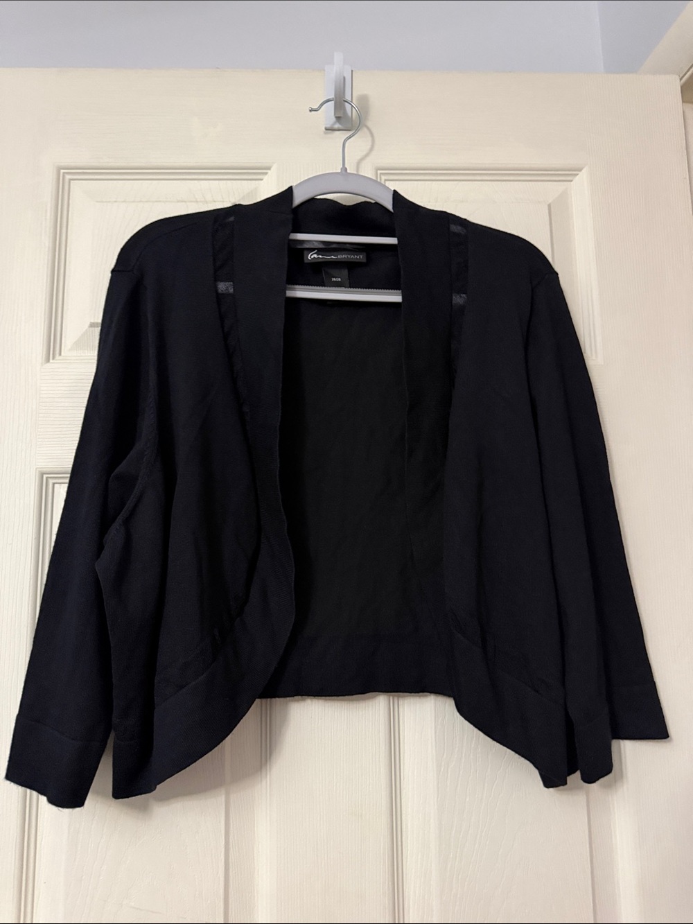 Lane Bryant Black Shrug Sz 26-28